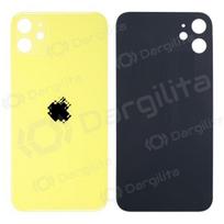 Apple iPhone 11 galinis baterijos dangtelis (geltonas) (bigger hole for camera)