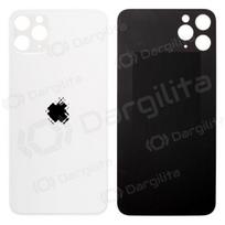 Apple iPhone 11 Pro Max galinis baterijos dangtelis (sidabrinis) (bigger hole for camera)