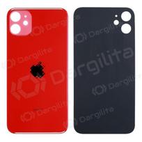 Apple iPhone 11 galinis baterijos dangtelis (raudonas) (bigger hole for camera)