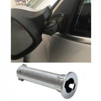 Metalinė išorinio veidrodžio vyrio tvirtinimo sidabrinė dalis #233640010 skirta BMW X1 E84 X3 F25
