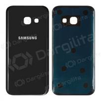 Samsung A320 Galaxy A3 2017 galinis baterijos dangtelis (juodas) (naudotas grade A, originalus)