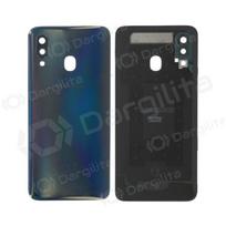 Samsung A405 Galaxy A40 2019 galinis baterijos dangtelis (juodas) (naudotas grade C, originalus)