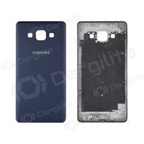 Samsung A500 Galaxy A5 galinis baterijos dangtelis (mėlynas / juodas) (naudotas grade C, originalus)