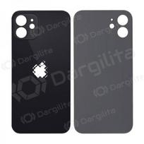 Apple iPhone 12 galinis baterijos dangtelis (juodas) (bigger hole for camera)