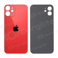 Apple iPhone 12 mini galinis baterijos dangtelis (raudonas) (bigger hole for camera)