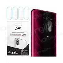 Samsung A415 Galaxy A41 2020 apsauginė plėvelė kamerai "3MK Flexible Lens" (4vnt)