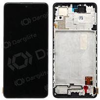 Xiaomi Redmi Note 10 Pro 4G 2021 ekranas (juodas) (su rėmeliu) (OLED)