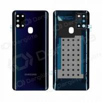 Samsung A217 Galaxy A21s 2020 galinis baterijos dangtelis (juodas) (naudotas grade C, originalus)
