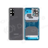 Samsung G985 / G986 Galaxy S20 Plus galinis baterijos dangtelis pilkas (Cosmic Grey) (naudotas grade B, originalus)