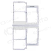 Samsung A415 Galaxy A41 2020 SIM kortelės laikiklis (baltas)