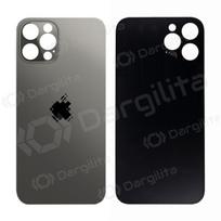 Apple iPhone 12 Pro galinis baterijos dangtelis (juodas) (bigger hole for camera)