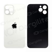 Apple iPhone 12 Pro galinis baterijos dangtelis (sidabrinis) (bigger hole for camera)