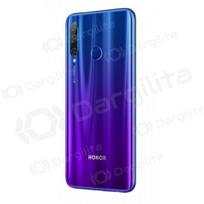Huawei Honor 20 Lite galinis baterijos dangtelis mėlynas (Phantom Blue) (naudotas grade C, originalus)