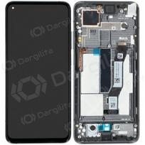 Xiaomi Mi 10T / Mi 10T Pro ekranas (juodas) (su rėmeliu) (originalus)