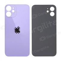 Apple iPhone 12 mini galinis baterijos dangtelis (violetinis) (bigger hole for camera)