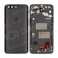 OnePlus 5 galinis baterijos dangtelis juodas (Midnight Black) (naudotas grade C, originalus)