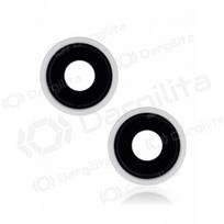 Apple iPhone 13 mini kameros stikliukas (2vnt) (Starlight) (su rėmeliu)