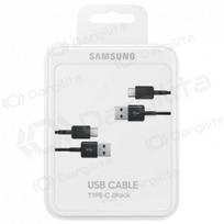 USB kabelis Samsung EP-DG930MBEGWW Type-C 1.5m 2vnt. (juodas) (OEM)