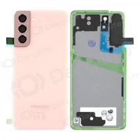 Samsung G991 Galaxy S21 5G galinis baterijos dangtelis (Phantom Pink) (naudotas grade C, originalus)