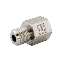 Stainless Steel 304 Metric Reducing Thread Adapter, M12x1.75 to M12x1.25