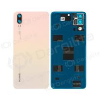Huawei P20 galinis baterijos dangtelis (rožinis / auksinis) (service pack) (originalus)