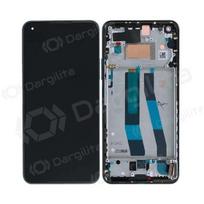 Xiaomi 11 Lite 5G NE ekranas (juodas) (su rėmeliu) (originalus)