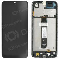 Xiaomi Redmi A2 / A2+ ekranas (juodas) (su rėmeliu) (originalus)