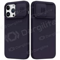 Apple iPhone 14 Plus dėklas „Nillkin Silicone“ (tamsiai violetinis)
