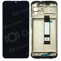 Xiaomi Redmi 9T / Redmi Note 9 4G 2021 / Poco M3 ekranas (juodas) (su rėmeliu) (Premium)