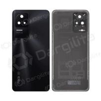 Xiaomi Poco F4 galinis baterijos dangtelis (juodas) (originalus) (service pack)