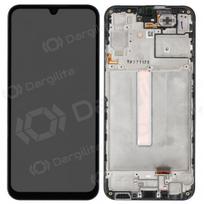 Samsung Galaxy A25 5G ekranas (juodas) (su rėmeliu) (originalus)