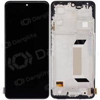 Xiaomi Redmi Note 12 5G / Poco X5 5G ekranas (juodas) (su rėmeliu) (OLED)