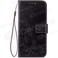 Samsung Galaxy A55 dėklas "Flower Book" (juodas)