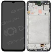 Samsung Galaxy A15 ekranas (juodas) (su rėmeliu) (originalus)