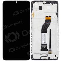 Xiaomi Redmi 13C / Poco C65 ekranas (juodas) (su rėmeliu) (originalus)