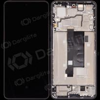 Xiaomi Redmi Note 13 Pro 5G / Poco X6 5G ekranas (juodas) (su rėmeliu) (OLED)