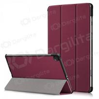 Samsung Galaxy Tab S9 FE+ dėklas "Smart Leather" (bordo)