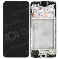 Samsung Galaxy A16 5G ekranas (juodas) (su rėmeliu) (originalus)