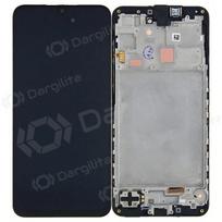 Samsung Galaxy A16 4G ekranas (juodas) (su rėmeliu) (originalus)