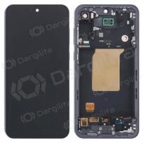 Samsung Galaxy A55 ekranas (Navy) (su rėmeliu) (OLED)