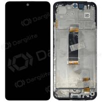 Xiaomi Redmi 13 4G, 5G, Poco M6 4G ekranas (juodas) (su rėmeliu) (originalus)
