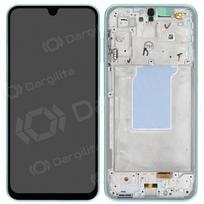 Samsung Galaxy A26 5G ekranas (mėtinė) (su rėmeliu) (originalus)