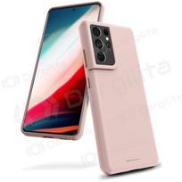 Samsung Galaxy A36 dėklas Mercury "Silicone Case" (rožinio smėlio)