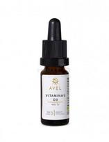 Maisto papildas AVEL VITAMINAS D3 400TV 300 lašų (aliejus) 10ml