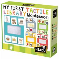 HEADU _7044055 HEADU Montessori Educational game "My first tactile library"