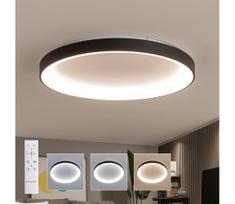 Brilagi - dimeriuojamas LED šviestuvas FALCON II LED/108W/230V 3000-6500K skersmuo 80 cm juodas + su nuotoliniu pultu