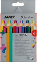 Lamy Kreidelės 3plus Duo, 6 vnt.