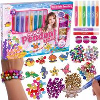 Papuošalų gaminimo rinkinys su flomasteriais „Small Pendant Doodler”