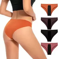 Moteriškos kelnaitės menstruacijoms ir po gimdymo - Spalva: Juoda - Dydis: 0XL