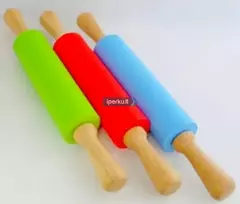 Silikoninis kočėlas 38 cm - Spalva: Žalia